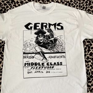 Germs Vintage Flyer Tee